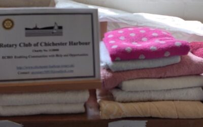 Towels provided to those in need