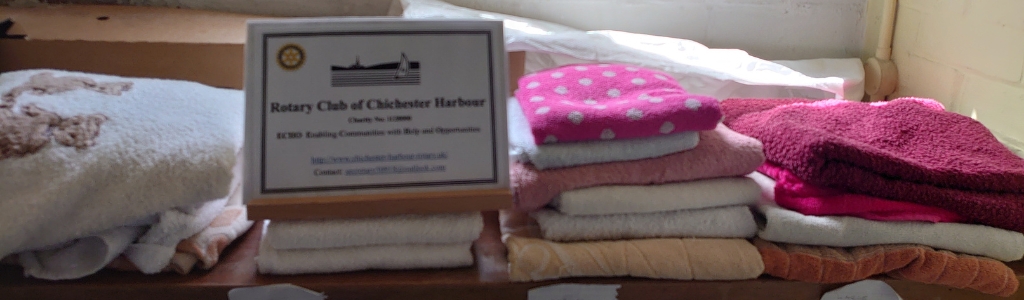 Towels provided to those in need